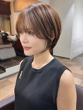 ジブル(Giblle.) 【Giblle.】大人美人ショート/ショートヘア/丸みショート