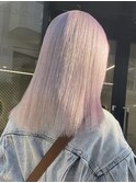 ミルクティーベージュダブルカラーインナーカラーケアブリーチ