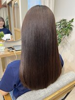 ウェルク(welc)&nbsp;大人ガーリーチョコレートモードヘアープリカールハイライト