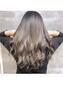 アッシュグレージュカラー/透明感カラー/外国人風カラー