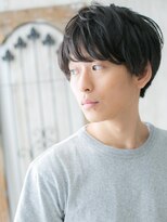 モッズヘアー メン 戸田公園店(mod's hair men)&nbsp;好感度抜群！ネイビーグレーニュアンスマッシュb戸田公園