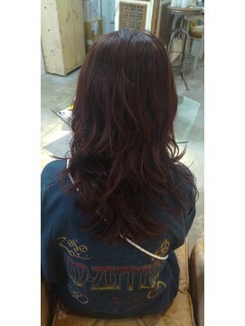 レガーレ(Legare) 韓国レイヤー×ワインレッド