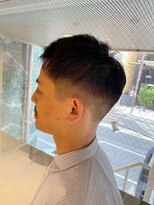 アイディール 心斎橋店(:ideal)&nbsp;【メンズカット】0.8ミリからのフェードカット #四ツ橋 #新町