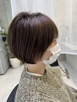 トレ(tre.)&nbsp;ショート×ioLu髪質改善トリートメント【甲子園口/髪質改善】