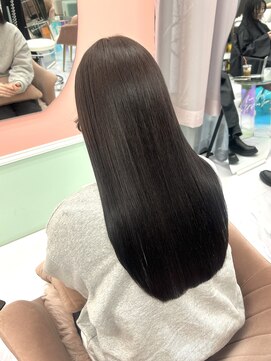 ガーランド(Girland) 【girland】チョコレートブラウン 韓国風/レイヤーカット