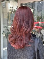 アドア 横浜(ADORE)&nbsp;【ADORE 横浜】ブリーチなしダブルカラー×レッドカラー