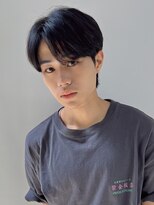 ベリーショート/ダークアッシュ/ニュアンスパーマ/韓国マッシュ