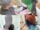 ミュウズ(MIEUXS)の写真/《圧倒的なツヤ髪×デザイン×毛先まで潤いのあるトレンドカラー》一度試せば発色と質感のトリコに☆