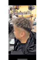 ヘアーエステ グランツエッセ(hair esthe GlanzEsse)&nbsp;スキンフェード×メッシュ