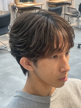 クリアバイフォレスト 流山おおたかの森(Clear by Forest.) シースルーマッシュ/フェザーパーマ/￥8900/小野直樹