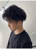 メンズカット＋ハイライトデザインカラー＋Aujua4stepTR