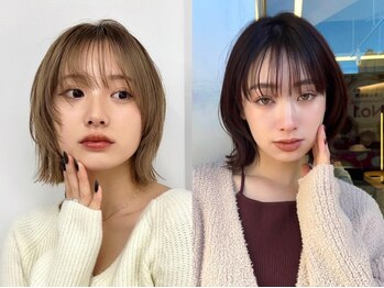 エル 北千住(elu)の写真/【北千住駅西口】《デザインカット¥3900～》女性らしい"柔らかさ×フォルム"をカットだけで表現[elu北千住]
