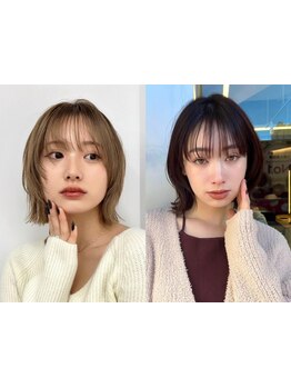 【北千住駅西口】《デザインカット\3900～》女性らしい"柔らかさ×フォルム"をカットだけで表現[elu北千住]