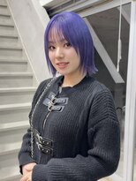 ユーラボラトリー(U LABORATORY)&nbsp;鮮やかパープルハイトーンボブ【群馬/太田】