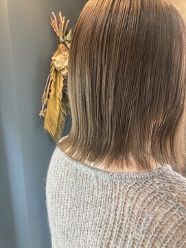 ユニコヘア(unico hair) ミルクティーベージュ