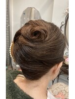 遊イング(遊ing)&nbsp;夜会巻き