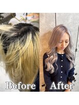 ガルボヘアー 名古屋栄店(garbo hair)&nbsp;#ガルボ#ハイトーン#エクステ#ブリーチ#プルエクステ