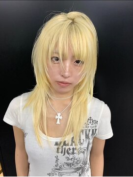 ヌル 原宿店(Null) ブロンド/デザインカラー/ブリーチカラー/明治神宮前/表参道
