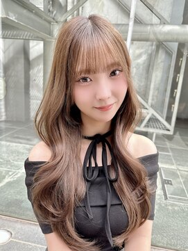 クム(kumu) 【kumu】 顔周りカット/ロングレイヤー/栄/名古屋/20代/30代