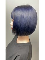 アドール(ADOR)&nbsp;[MIHO*ADOR] ブリーチ / ブルー / ハイトーン / ボブ