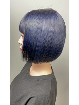 アドール(ADOR) [MIHO*ADOR] ブリーチ / ブルー / ハイトーン / ボブ