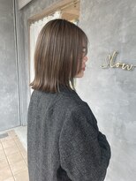 スロウヘアシェア(slow hair×share)&nbsp;ハイトーンベージュ/城東区美容室