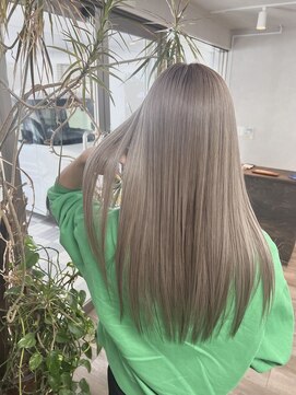 ヴィフ 大船(VIF) バレイヤージュ/ハイライト/ダブルカラー/ケアブリーチ/ボブ