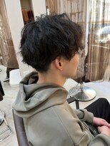 フゥカ 類家店(fuka) 八戸メンズパーマ　ツイストスパイラルパーマ　20代　30代