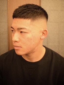 ピーキーズ 小倉南店(Peaky's)の写真/小倉北区で話題沸騰中の【Peaky's BARBERSHOP】の姉妹店◇さっぱりとした清潔感のある男らしいスタイルに！