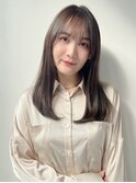 ゆるっとワンカールロングヘア*ロングレイヤーカット*面長解消3