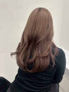 ベレーザ 渋谷(BELEZA) 14800オリーブグレージュミルクティーアッシュレイヤーカット