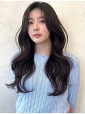 髪質改善艶髪愛され韓国風前髪カット 小顔梅田
