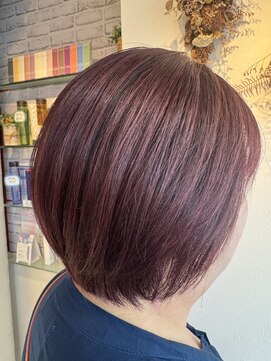 スニップガーデン(snip garden) ピンクブラウン　ショート