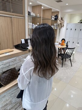 クレア 上大岡(CREA) 白髪ぼかしハイライト縮毛矯正ダブルカラー髪質改善30代40代50代