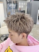 エデアンホンテン メンズサロン(EDEAN 本店 (旧:EDEAN 上通)) スパイキーショート スパイキーパーマ 熊本メンズカット