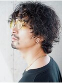 グランジプードルミディ　salonLyla men's パーマ