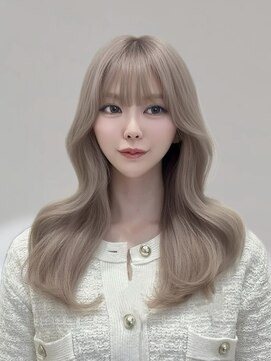 ミラク 町田(MIRAC) ミルクティーベージュ/トレンド ☆ レイヤーカット/韓国ヘア