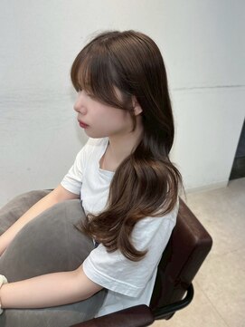 シェノン 梅田(CHAINON) 梅田/クラゲヘアー/オリーブグレー/小顔/ココアベージュ