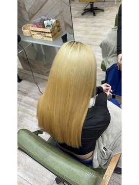 ジプソ(Gypso Hair salon) ブリーチ縮毛矯正