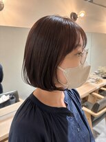 パトゥ 京都四条烏丸(patou) 切りっぱなしタッセルボブ