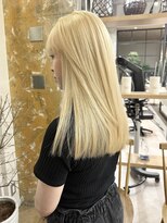カノン(kanon hair&beauty)&nbsp;ブロンド/ブロンドカラー