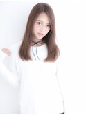柔らかシフォンストレート