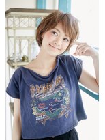 フレイムス ヘアアンドリラックス 東川口店(Frames hair&relax)&nbsp;小顔　無造作ショート
