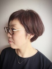 《kubu hair》上品ショートバング