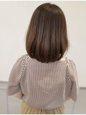 丸みのあるミディアムボブ☆
