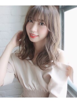 チョビー 銀座(chobii) 道村/デジタルパーマ/イルミナカラー/ブランジュ/小顔/ゆるふわ