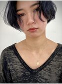☆ハンサムショート×ネイビー☆