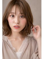 カバーヘアアンドスパ ブリス 浦和(COVER HAIR&SPA bliss) フォギーベージュが大人可愛い小顔ふわミディZ浦和20代30代40代