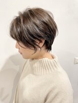 オーティティ(O-TETE)&nbsp;O-tete 透明感アッシュグレージュショートヘア