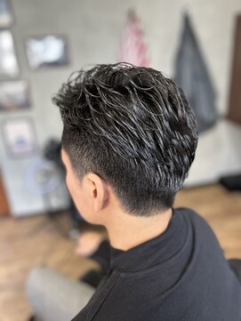 アドリブ(AD-LIB) 【福山men’s】フェードパーマスタイル